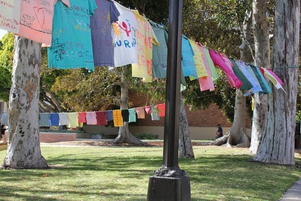 Clothesline Project at UCLA Logo